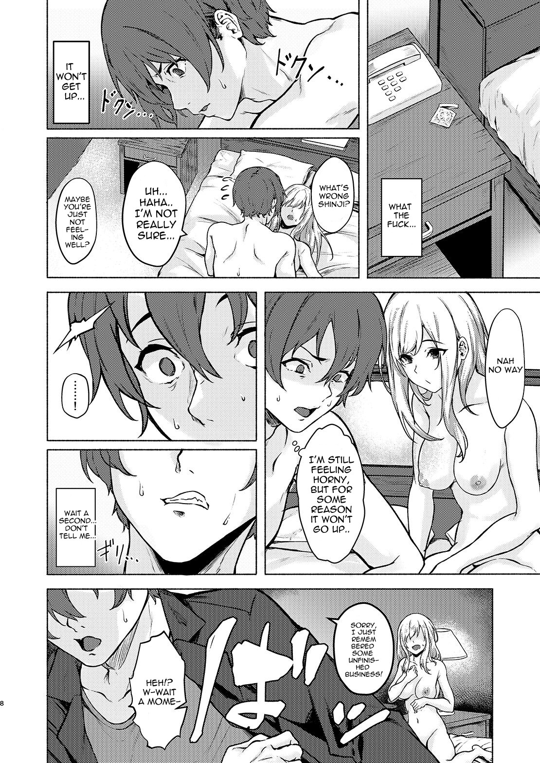 Hentai Manga Comic-Without Control of Your Dick, You Really Cannot Do anything huh? Shin-chan~-Read-6